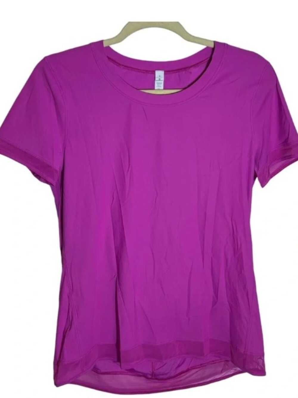 Lululemon Serve Up Some Sun Short Sleeve Top, Size 6